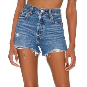 Levi’s 501 Shorts Distressed Size 27